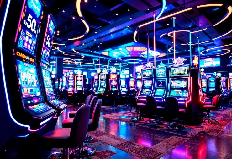 Big Time Gaming bonus round feature on dede4d slot